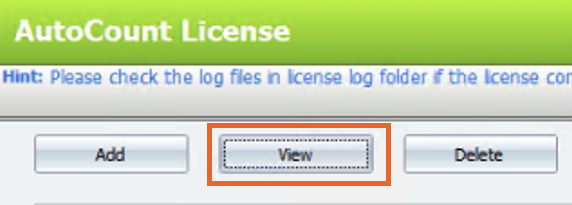 View License
